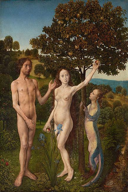 Hugo van der Goes The Fall of Adam (mk08) Spain oil painting art